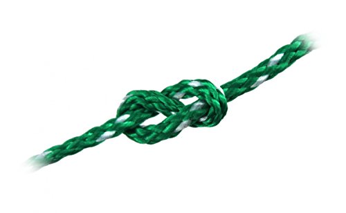 50m Maurerschnur 1,5mm Schnur Leine 40kg grün weiß Poyester PES Lot Richtschnur Fliesenschnur - 2