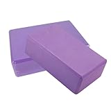 SODIAL(R) 2Pcs Yoga Block Foaming Foam Brick Exercise Fitness Stretching Aid Gym