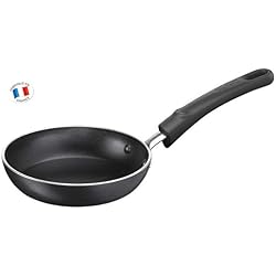 Tefal B3670002 Ideal Poêle à Blinis, En Fonte d'Aluminium, Noir, 12 cm