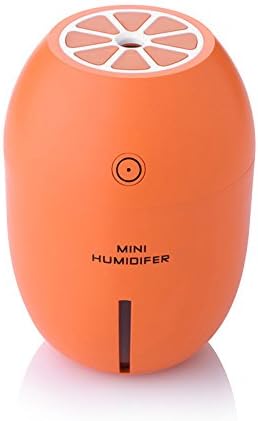Zhangxin Lemon Humidifier Mini Cartoon Desktop Car Office Bedroom Home Quiet,Orange