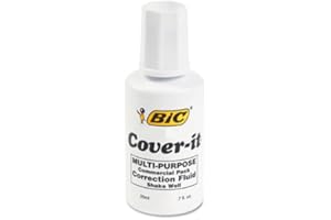 ‎BIC BIC Cover-It Correction Fluid, 20 ml Bottle, White by BIC