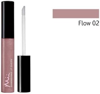 Mii Cosmetics - Shimmering Lip Sheen Long-Lasting Lip Gloss (Flow 02) 9ml.