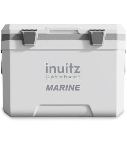 Glacière Rigide Inuitz 45L - Isolation Haute Performance 3 Cm, Transport Facile - Pour Pêche, Camping, Randonnée