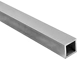  Riggatec Tubo de Aluminio Cuadrado 50x50x2mm Longitud 2,0 m