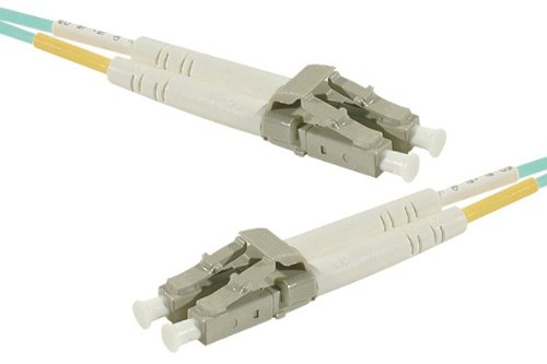 Connect 30 m OM4 50/125 LC/LC Fiber Duplex Patch Kordel – Aqua