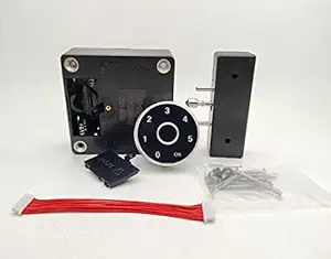 Escozor Smart Fingerprint & Password Digital Lock for Wardrobe & Cabinet or Drawer (Made in India)