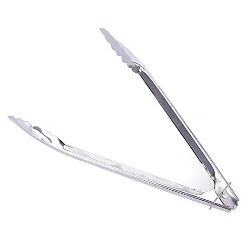 Preisvergleich Produktbild Gfone Edelstahl Scratch Tong Clip Küche Salat Grill Grillen Werkzeug Gaming-Mäuse