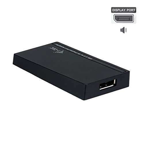 i-tec USB 3.0 4K Ultra HD Display Adapter – 1x Display Port 4K Ultra HD 3840×2160 px, Externe Monitor Grafikkarte - 2