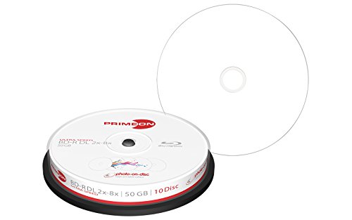 Primeon 2761312 BD-R Rohlinge (8x Ultra Speed, 50GB, 10-er Spindel) - 2