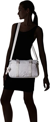 Kipling - Practi-cool, Shoppers y bolsos de hombro Mujer, Grey (N Slate Grey), 38.5x21x17.5 cm (W x H L) - Kipling