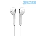 Produktbild Kopfhörer,DAREYOU In Ear Kopfhörer mit Mikrofon Stereo Kopfhörer Kompatibel mit iPhone 6 6s Plus 5s 5c 5 SE iPod iPad (2 Pack)