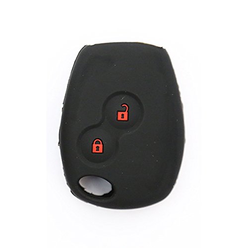 KMH Silicone Key Cover for Renault Duster/Logan 2 Button Remote Key (Black with Red) RS.199 (60.00% Off) - Amazon