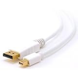 CSL - 1m (Meter) Mini Displayport (miniDP) auf Displayport (DP) Kabel | Zertifiziert | 24K vergoldete Kontakte | PC & MAC / MAC, MacBook Pro, MacBookAir, Lenovo uvm.