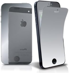 elitaccess Mirror Pack of 5 Screen Protectors for iPhone 5/5S