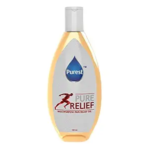 Purest Multipurpose Pain Relief Oil For Back, Knee, Shoulder, Sprain Pain- For All Joint Pain 100ml
