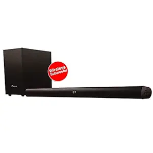 Pioneer SBX-101 108 Watt 2.1 Channel Wireless Soundbar with Dolby (Black)