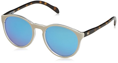Preisvergleich Produktbild Wolfnoir Unisex-Erwachsene Hathi Income Blue Sonnenbrille, Mehrfarbig (Blanco / Azul), 45