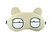 Jenna™ Eyes_Cream Cartoon Face Sleeping Eye Mask RS.250.00