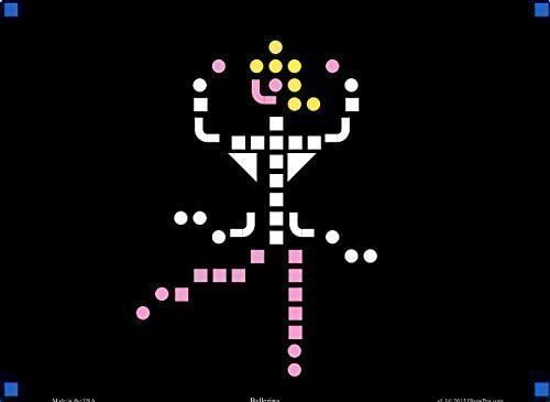Lite Brite Refill: Little Miss (12 sheets) for Create With Light / Magic Screen - Buy 2, get 1 FREE