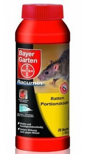 Sparset Rattenbekämpfung: 250g Bayer Garten Ratten und Mäuse Portionsköder + 1 Köderstation - 2