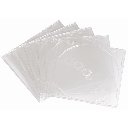 Hama CD-Leerhülle (20er-Pack, Slim, Höhe 5,2mm) CD-Schutzhülle weiß - 3