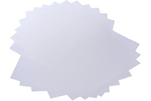 RAYSON Polipropylenowa osłona do bindowania, 600 mikronów, tworzywo sztuczne PP, matowe okładki do segregatora, Frost, A4, opakowanie 50 sztuk