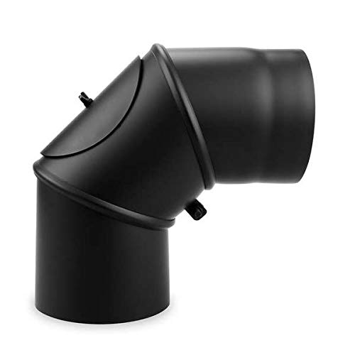 Ø 180 mm Coude 0 - 90 ° pivotant - Noir