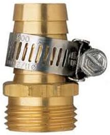 Orbit Underground 27180 Green Thumb Brass Male Hose Mender, 3/4-Inch