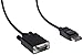 Produktbild Valueline VLCP37300B10 DisplayPort Kabel (DisplayPort Stecker auf VGA Stecker, 1m) schwarz