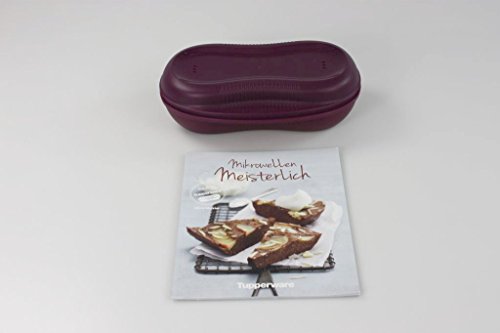 TUPPERWARE lila Omlett-Meister Mikrowelle + Kochheft Mikrowelle meisterlich 10731 - 4