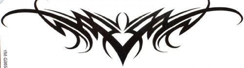 Preisvergleich Produktbild SPESTYLE wasserdicht ungiftig temporäre Tätowierung stickersWaterproof temporäre Tattoos PARTY Leucht sexy Lenden Totem