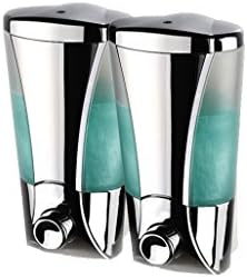 Soap rack-- Manual Soap Dispenser Hotel Wall-mounted Shampoo Shower Gel Hand Soap Conditioner Bottle --Easy to use ( Color : 1 , Size : B )