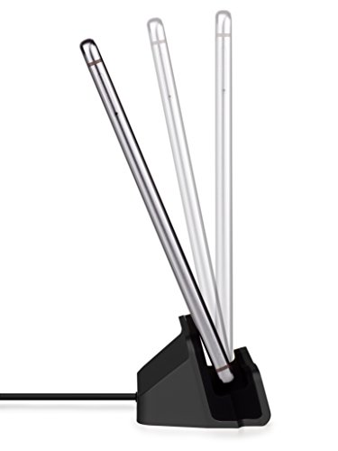 MyGadget Dockingstation Ladestation [USB C] fÃ¼r Android Smartphones - Halterung Dock fÃ¼r z.B. Samsung Galaxy S8, A3, A5 (2017) Huawei P9, P10 - Schwarz