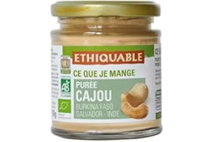 ETHIQUABLE Purée de noix de cajou bio & équitable