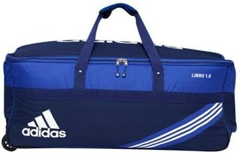 Adidas Libro 1.0 Cicket Wheelie Bag - Blue