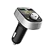 Produktbild Kfz-Ladegerät für iPhone XS/XR/XS Max, Galaxy S9, LG, Nexus, HTC, HY-82S Auto Bluetooth MP3 Musik Player Freisprecheinrichtung QC3.0 Schnelles Laden USB Ladegerät – Silber, schwarz