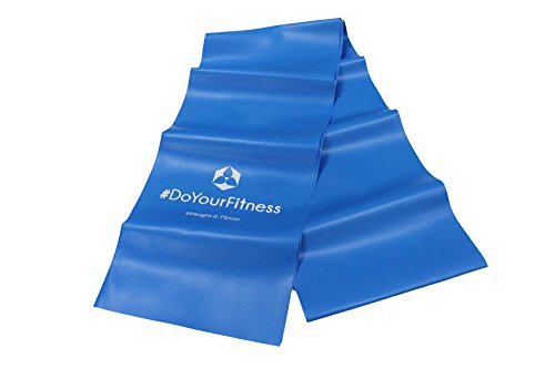 4er-Set Fitnessbänder »Lavana« / Sportband, Trainingsband in den Farben und Stärken gelb 0,35 leicht / grün 0,45 mittel / rot 0,55 kräftig / blau 0,75 stark - 6