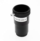  Optical Hardware 1.25\'\' 3x Barlow Lens for Telescope