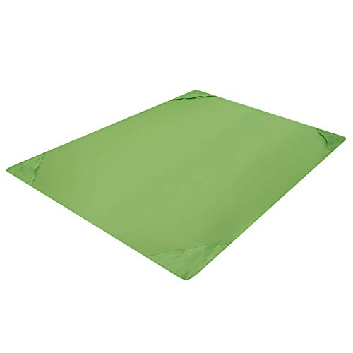 Baanuse Tapis de Plage, Couverture de Pique-Nique, Anti Sable Imperméable Pliable, pour Plage, Camping, Voyage ect Les Èvénements en Extérieur, 145x200cm, Vert