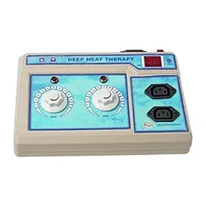 MEDITEK ONLINE Physiotherapy Machine Deep Heat Therapy Machine Slimmer Shaper for Women 2 Channel Therapy Slimming Machine for Belly Fat Melt & Skin Tightening