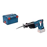 Bosch Professional Scie Sabre Sans Fil GSA 18 V-LI (18 V, Longueur de course : 28 mm, L-Boxx)