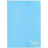 Meteksan Colors A4 60 Yaprak &Ccedil;izgili Defter, Pudra Mavi