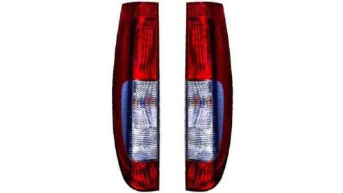 Iparlux 16508631 - Piloto Trasero Izquierdo, Sin Portalámparas, Blanco-Rojo