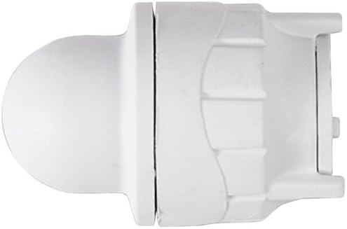 Polyfit Push Fit Socket Blank End 15mm - White (Pack of 5)