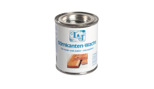Preisvergleich Produktbild Stirnkanten-wachs / Hirnholz-wachs zur Versiegelung von Schnittkanten 125ml geeignet für alle Holz Arten - ideal z.B. für Jäger-Zaüne