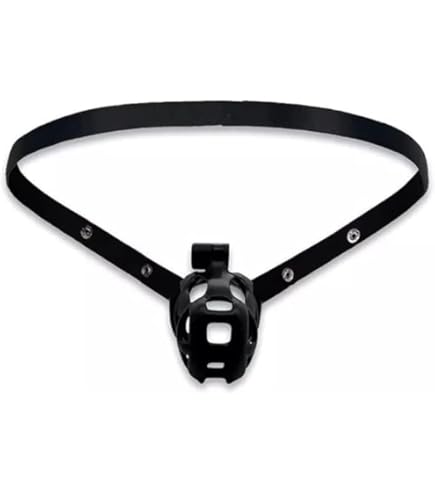 Gabbia Sportiva Uomo Con Casco Cobra 3D Nero - Set Completo Con 4 Anelli E Serratura Di Sicurezza