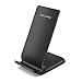 Produktbild QIH Wireless Charger, Qi-zertifiziertes Drahtloses Ladegerät mit 7,5 W, kompatibel mit iPhone XS MAX/XR / XS/X / 8/8 Plus, 10W Fast Wireless Charger Stand für Galaxy Note 9/8/5 S9 / S9 + / S8 / S8 +
