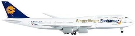 Herpa Lufthansa 747-8 1/500 Fahansa Siegerflieger (**) by Herpa 500 Scale
