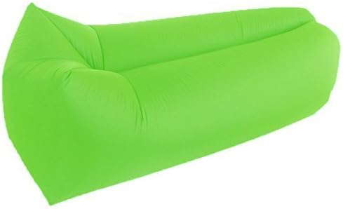 Inflatable Lounger, Waterproof Couch, Portable Air Beds Sleeping Sofa Chair for Travelling, Camping, , Hiking, Park, Backyard, Picnics, Pool and Beach Parties &amp; Music Festivals (Green)