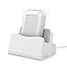 Produktbild Dockingstation Ladestation Dock Stand Bracket Zubehör Ladehalter für Apple Airpods 2. Für iPhone (Weiß)